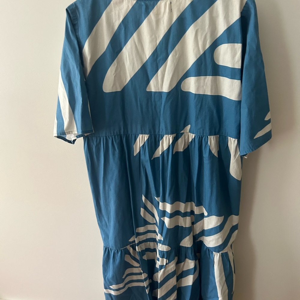 Anthropologie Tullulah and Hope Blue and White Women's Dress - Picture 3 of 3